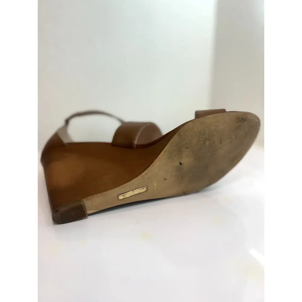 Louise et Cie Rozza Wedge Sandals Brown Women’s Size 10M /40 Casual Chic Stylish